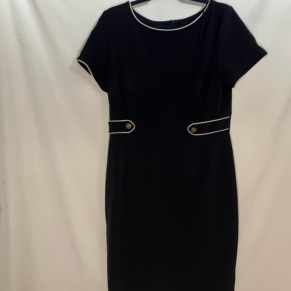 Black office work dress